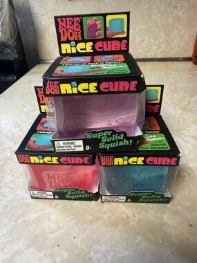 Needoh Nice Cube- set of 3 colors
